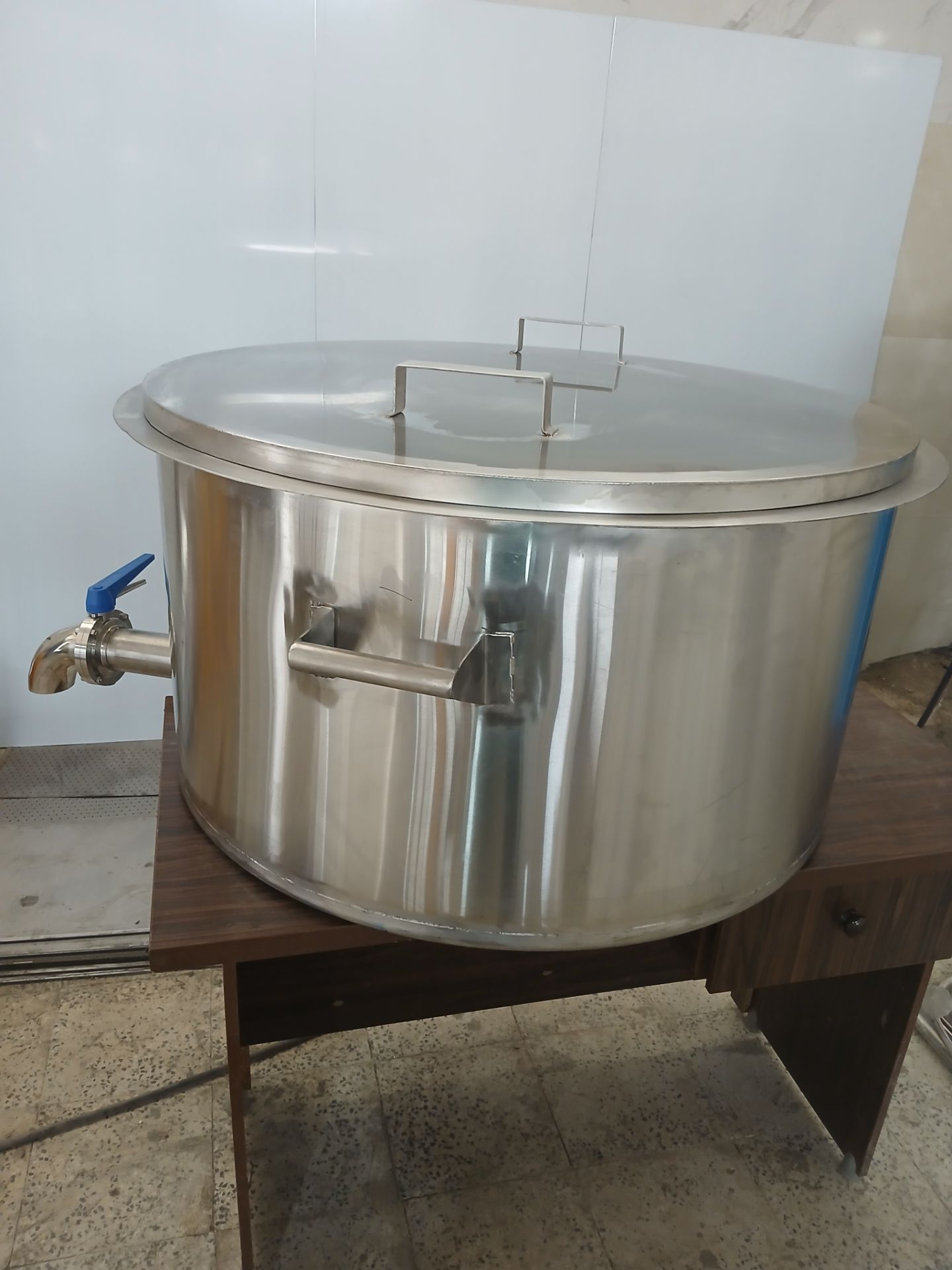 دیگ چلویی شیردار 360 لیتری (40 کیلو برنج )