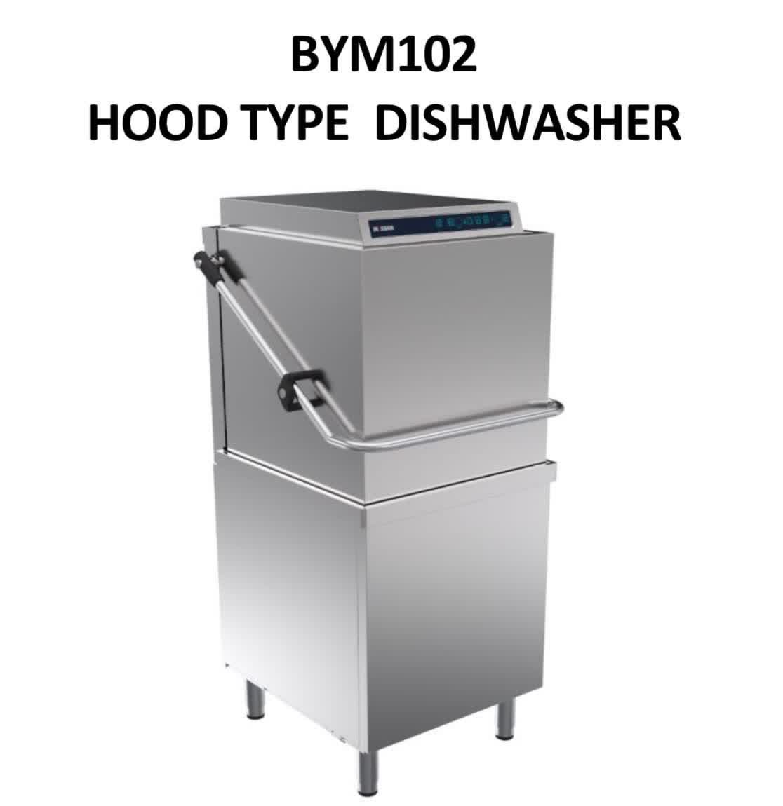 ماشین ظرفشویی اینوکسان هود تایپ مدل BYM102